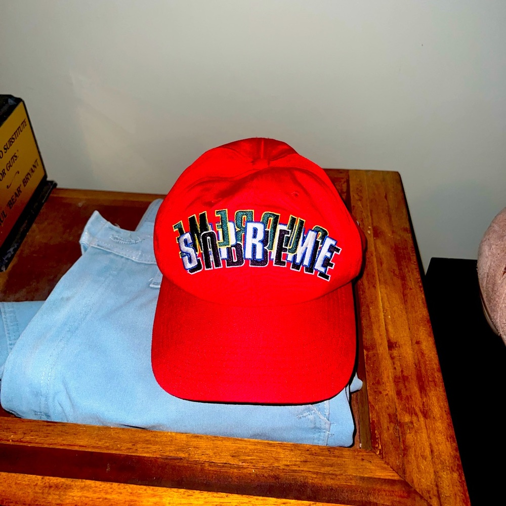 Supreme stacked FW 22 hat